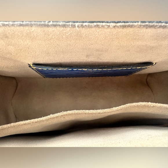 Louis Vuitton Denim Light Epi Leather Twist Shoulder Bag MM - Picture 12 of 16